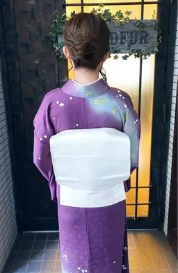 ヘアセット＋訪問着・付下げ・色無地のお着付け👘