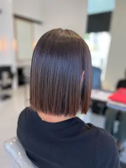 【ライン感のあるボブにしたい方✨️】【収まりのいいボブにしたい方︎🌟】ボブカット💇‍♀️(カラー+¥2000)