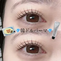 🇰🇷韓ドル風マスカラパーマ🤍ྀི束感コーティング付き🌼ྀི