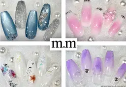 m.mネイル平塚NEUオープン記念【11月限定】定額メニューオフ込み3600円