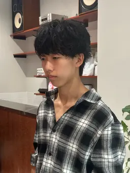【人気No.2】メンズ骨格補正カット➕眉毛カット(金山駅/メンズ/ツーブロック/ビジネスヘア/フェード/パーマ/眉毛)