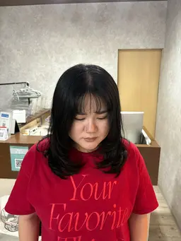 ミディアム　カットモデル