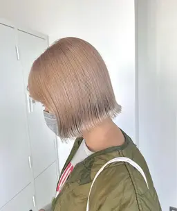 💎透明感ブリーチリタッチ💎モニターモデル