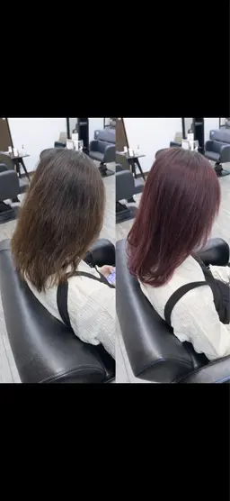 カラー全般(ブリーチなし)+トリートメント