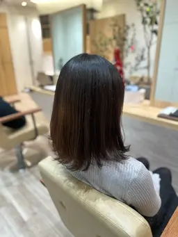 肩上の長さ限定カット💇‍♀️＋Aujua 4stepトリートメント𓂃🫧‪