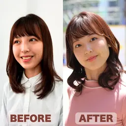 カット➕デジタルパーマ➕クイックトリートメント