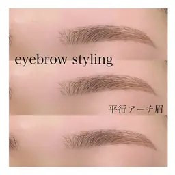 【新規】美眉アイブロウスタイリング🌷メイク時短&トレンド眉¥6000
