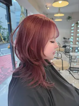 【U24】ケアカラー+2ステップトリートメント🛁🫧[トーンアップ/トーンダウン/透明感カラー]