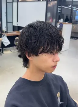 メンズカット＋パーマ¥12980［大阪梅田/メンズ/パーマ］