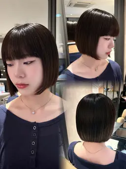 ❣️今ボブの方必見❣️2-3cm切らせて頂ければトリートメント&まつパ無料❣️ロングからのイメチェンも大歓迎🙆‍♀️