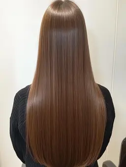 【潤い縮毛矯正】ケアストレート＋Aujuaトリートメント＋似合わせカット＋RefaファインバブルVEENA