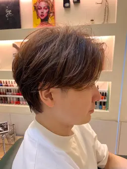 メンズカット+カラー+プチスパ