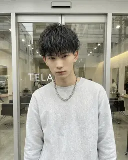 marbb付き　カット＋ツイストスパイラルパーマorツイストパーマ