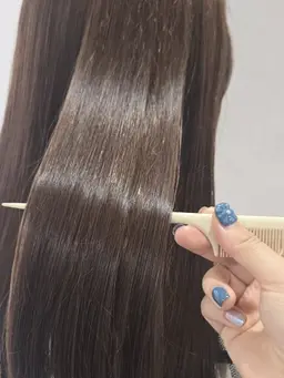 カット&カラー&ｹﾗﾁﾝ4STEP treatment