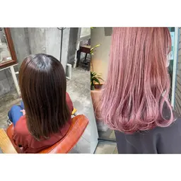 ブリーチダブルカラー🩵ハイトーンにしたい方はこちらのメニュー💁‍♂️