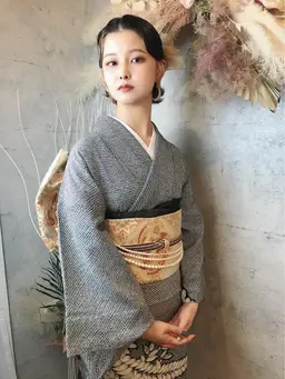 [訪問着]着付け