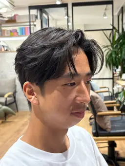 メンズヘアセット