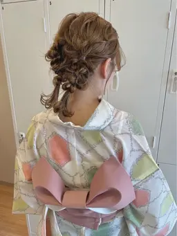 〈7/19日限定〉浴衣着付け+ヘアアレンジ