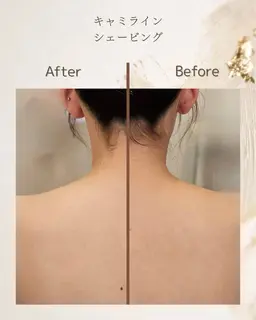 【魅！背中】キャミライン 抗菌背中ケア&シェービング