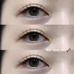 🪽フラットラッシュ100本 ♡ ￤補足説明の確認の上ご予約ください!