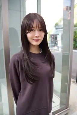 透明感カラー+4ステップAujuaトリートメント+リファファインバブルspa+ヘッドスパ