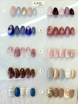 定額ネイル🩵5900円※オフ代込み