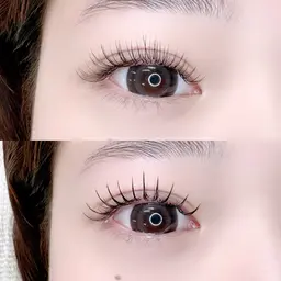 オフなし🤍束感✨【Wフラットラッシュ】100本