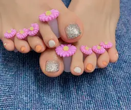 「オフあり」フットカラ−3色±パラジェル＋ケア
