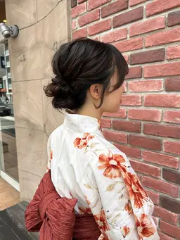 7​〜​8月限定👘【浴衣着付け＋ヘアセット🎀】夏祭りや花火大会でも可愛く美しく🫧