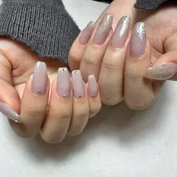 【 オフ込み 】チップ長さだし+ワンカラー