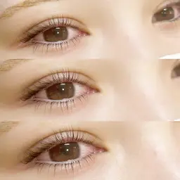 👀🩵下まつ毛パーマ＆高級コーティング仕上げ