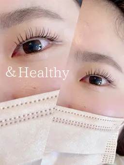 ＆Healthy。自まつ毛とエクステをきれいになじませたい方におすすめ✨