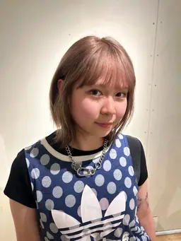 ブリーチリタッチ➕オンカラー➕Aujuaトリートメント✨
