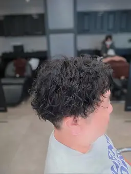 カット+特殊パーマ