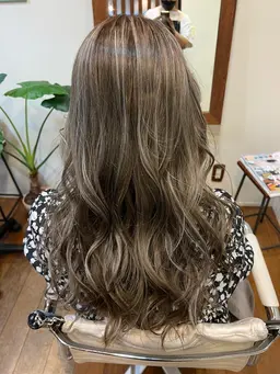 ハイライト+カラー