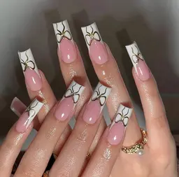 💅【つけ放題】チップ長さだし/持ち込みデザイン10本★時間内放題メニューで自分好みのアート/パーツ/シール１つお選び