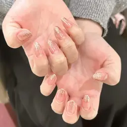 【Jrネイリスト限定🌷︎】 ご新規様 ラメグラデーション (オフなし)