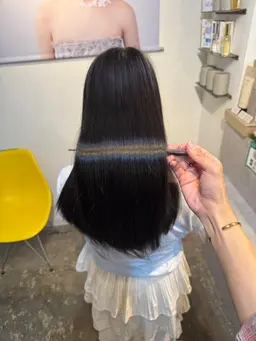 髪質改善ストレート