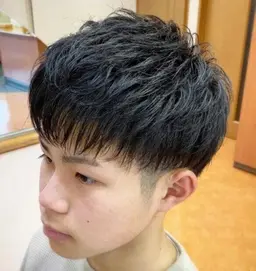 メンズ学生カット（U24学割）&前髪矯正
