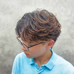 期間限定価格メンズカットパーマ