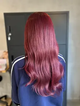 12月限定🎄ブリーチ込み透明感カラー＋整えカット¥14300→11880