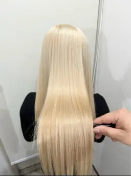 【ベーシックコース】髪質改善カラー(FIBREPLEX＋UPTOGLOSS)＋カット