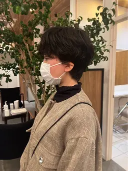 【12月限定🎄】カット+ショートパーマ +4500円相当トリートメント付き🌟