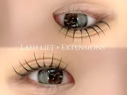 🖤パリエク風🖤ラッシュリフト×フラットラッシュ（80-100本）
