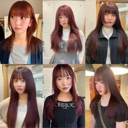 🍒ブリーチなしのダブルカラーで作る🍒暖色カラー🫶