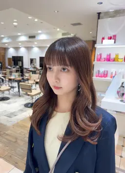 【可愛いもスッキリも2個取り❣️】似合わせカット✨+透明感カラー💕+快楽ヘッドスパ✨