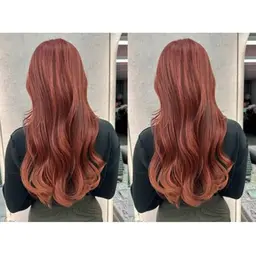 【🐣低ダメージ🐣　ワンカラーで見違える自分に✨️⠀】ケアカラー+1stepトリートメント