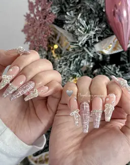 🎄【季節限定】クリスマスチップ 長さだし10本 + デザインやり放題✨ 持ち込みOK