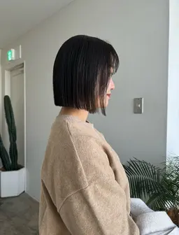 ボブカットモデル+選べるオージュアシャンプー🫧