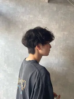 メンズカット＋パーマ